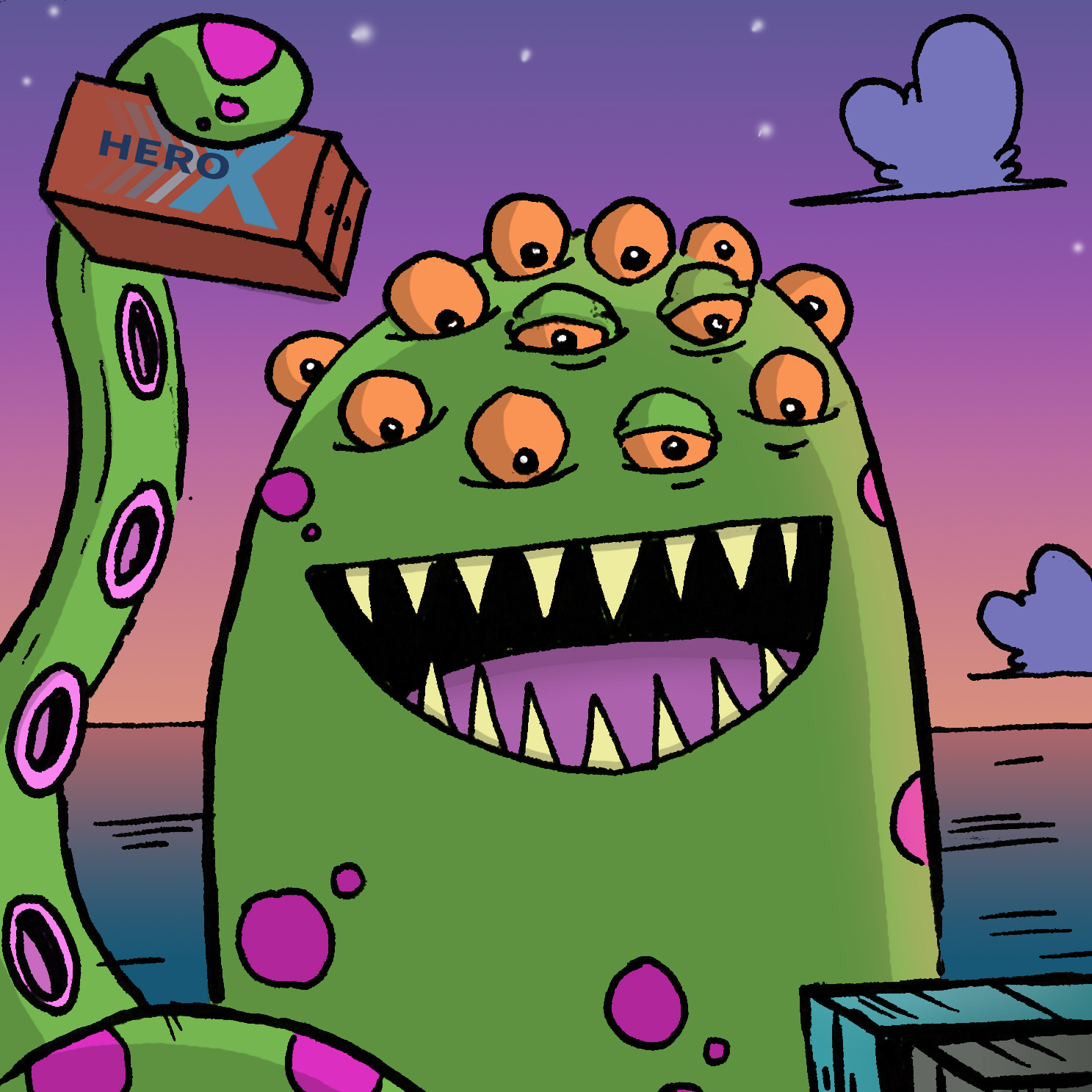 Giant Tentacle Monster | Super New City!